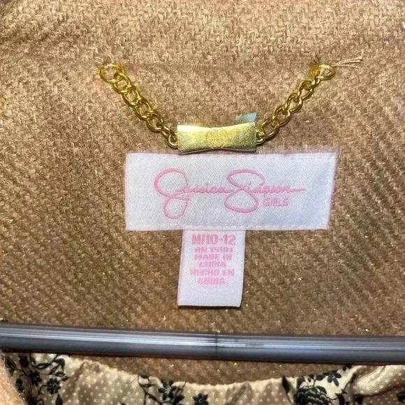 Tan peacoat Jessica Simpson size medium 10/12 faux fur
NWT - Picture 13 of 13